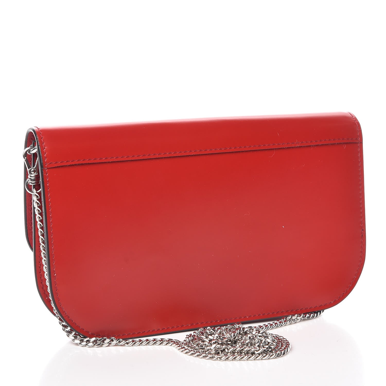 Prada Spazzolato Sybille Monochrome Crossbody Bag Rosso 3 of 9