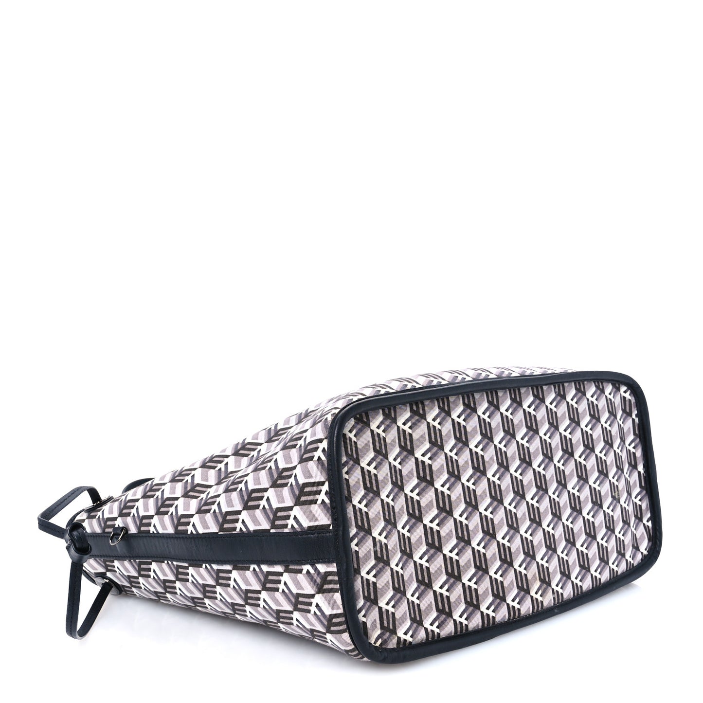 Visetos Medium Liz Reversible Shopper Tote Black