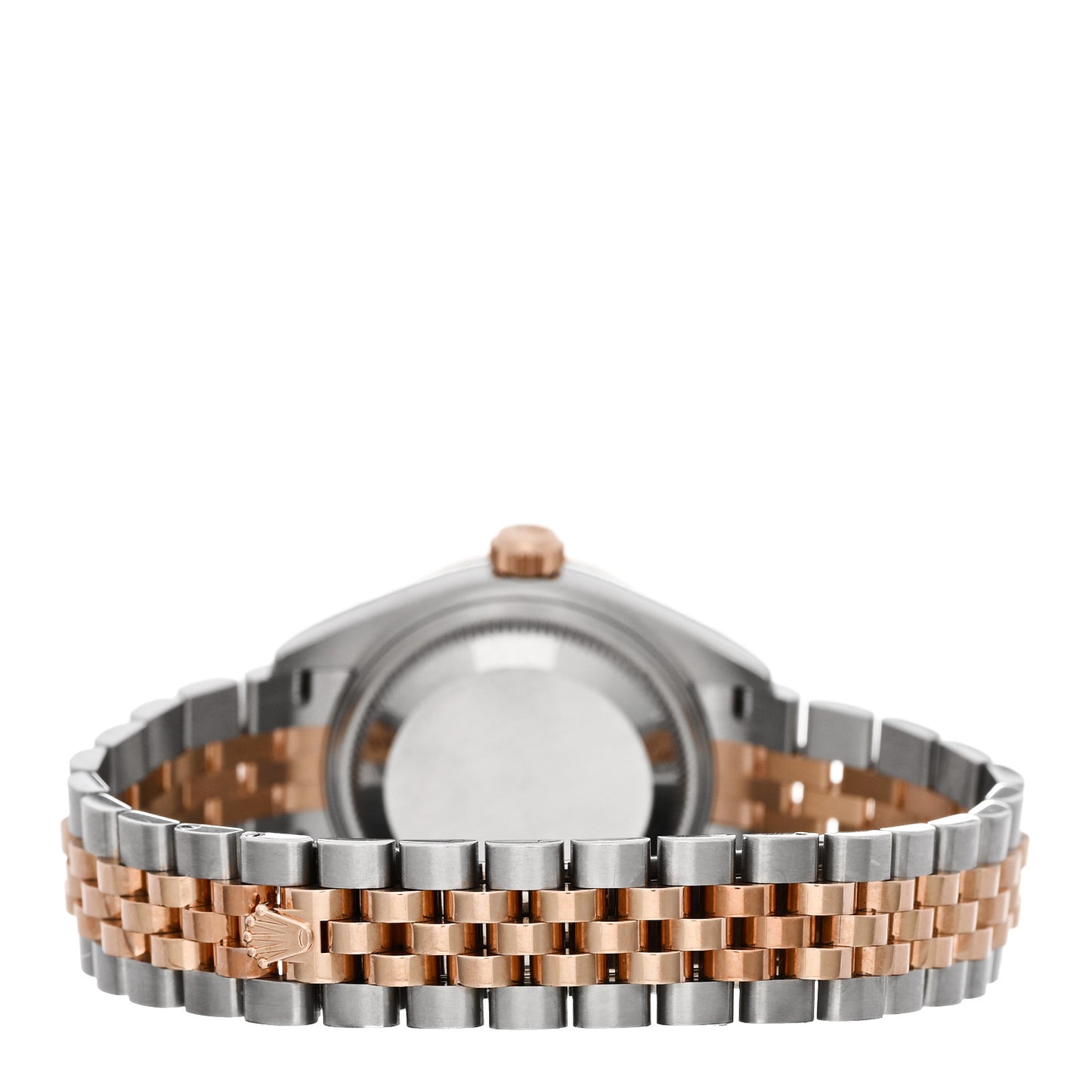 Stainless Steel 18K Everose Gold Diamond Bezel Mother of Pearl 28mm Oyster Perpetual Datejust Watch 279381RBR