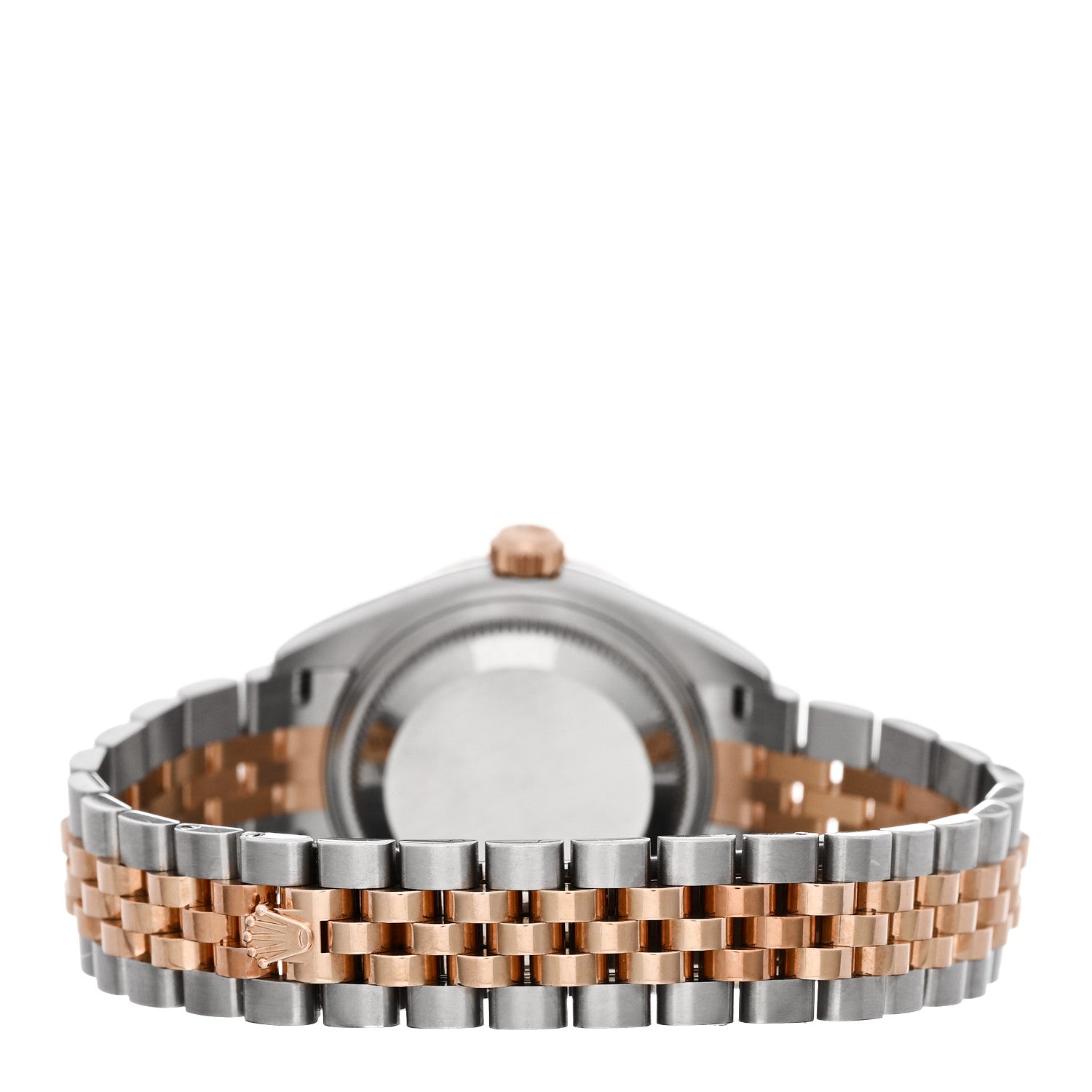 Rolex Stainless Steel 18K Everose Gold Diamond Bezel Mother of Pearl 28mm Oyster Perpetual Datejust Watch 279381RBR 3 of 5