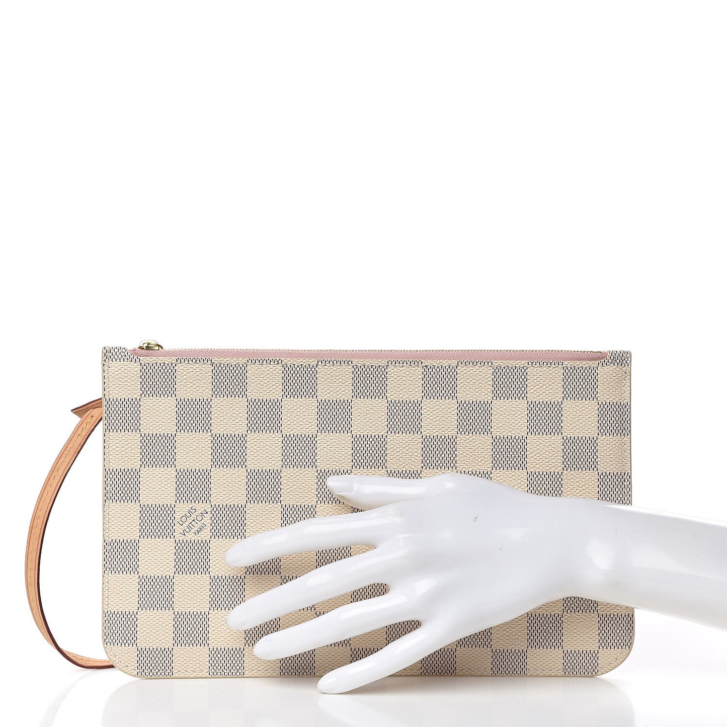 Damier Azur Neverfull MM GM Pochette Rose Ballerine