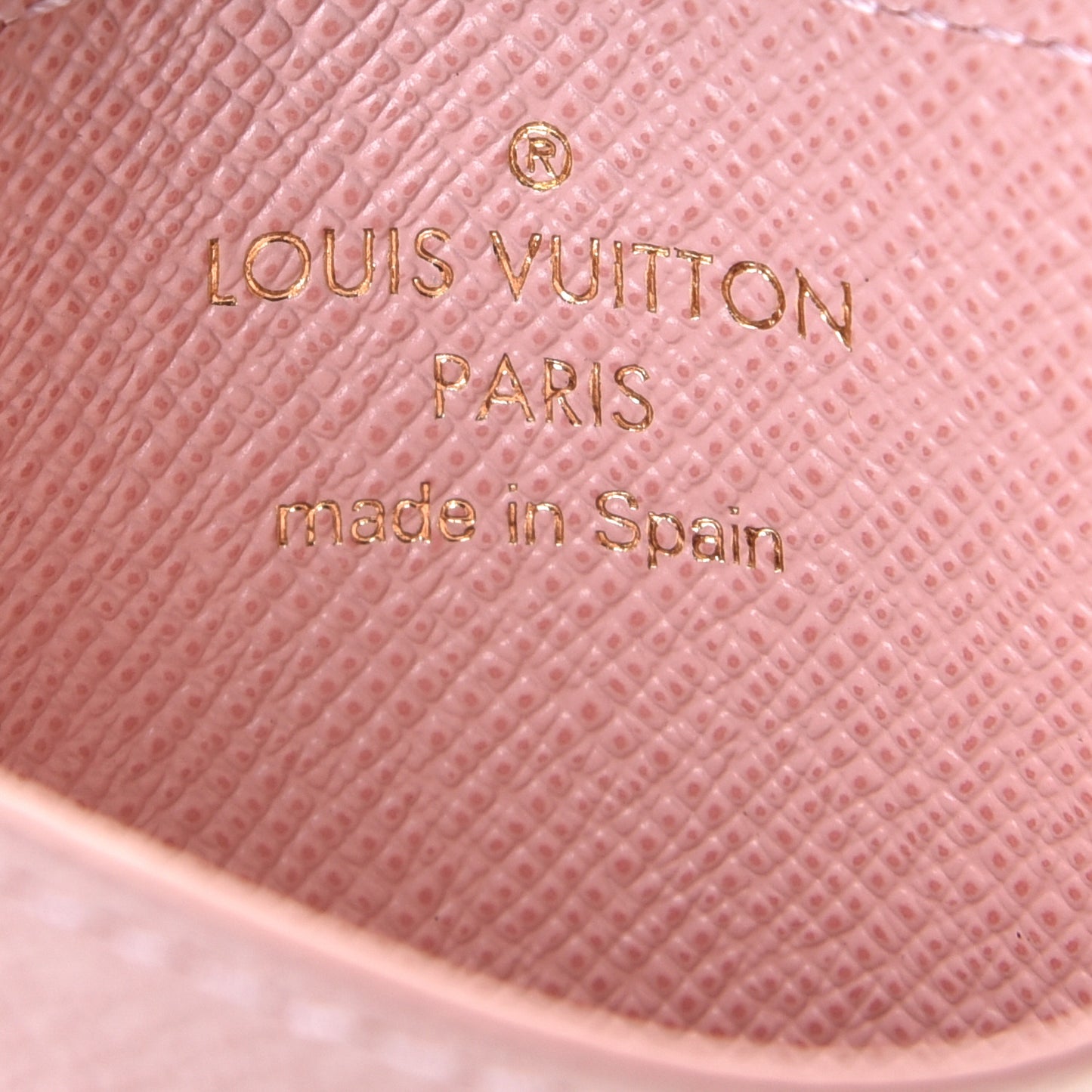 Damier Azur Daily Card Holder Rose Ballerine