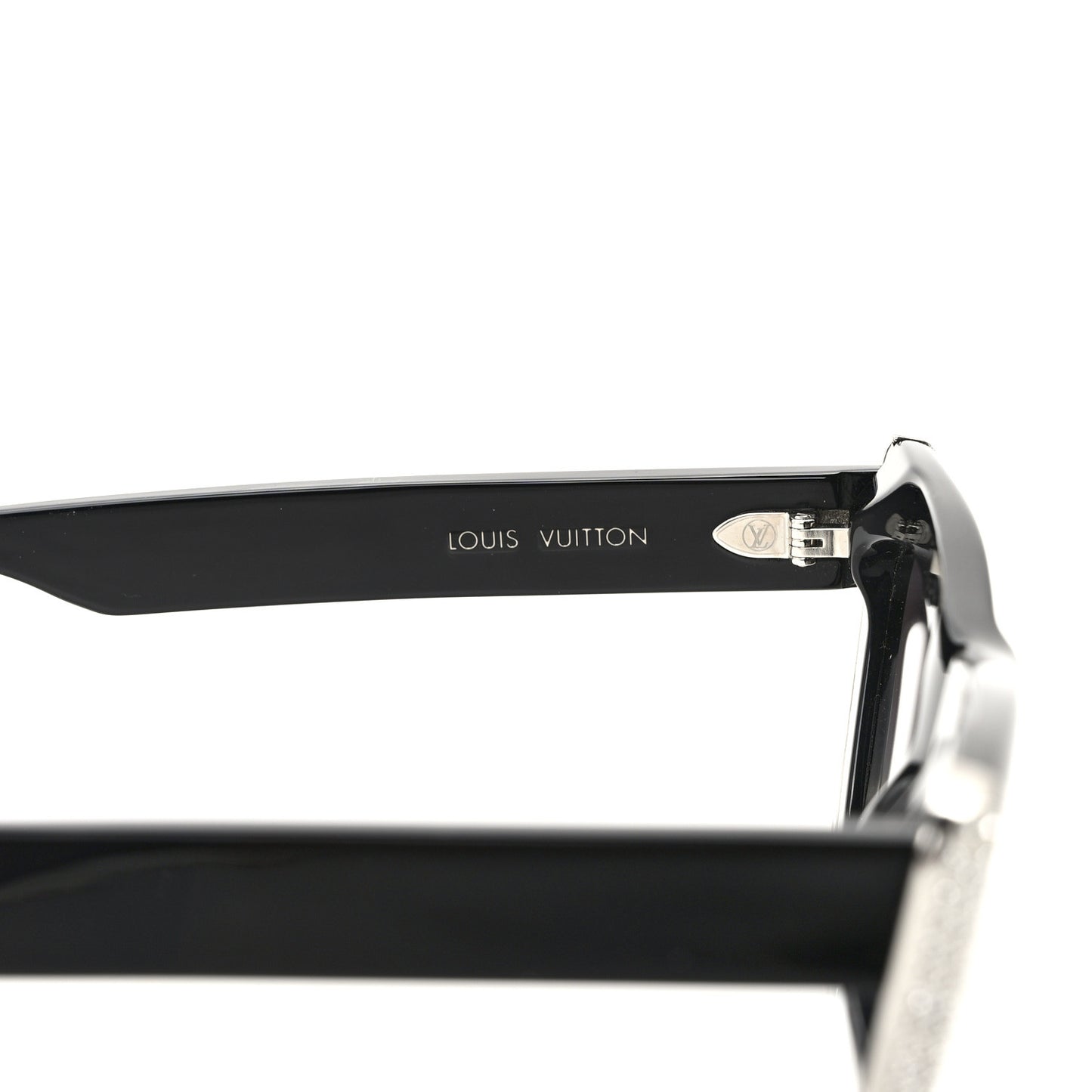 Acetate LV Fame Cat Eye Sunglasses z1776w Black
