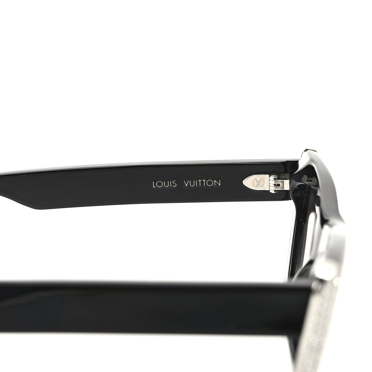 Louis Vuitton Acetate LV Fame Cat Eye Sunglasses z1776w Black 5 of 8