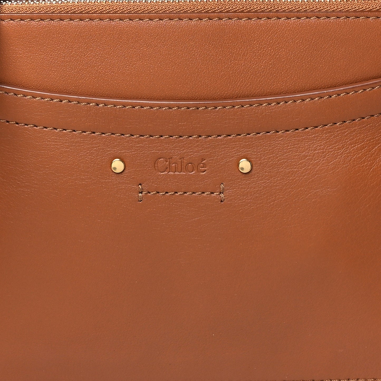 Calfskin Suede Mini Roy Bag Caramel