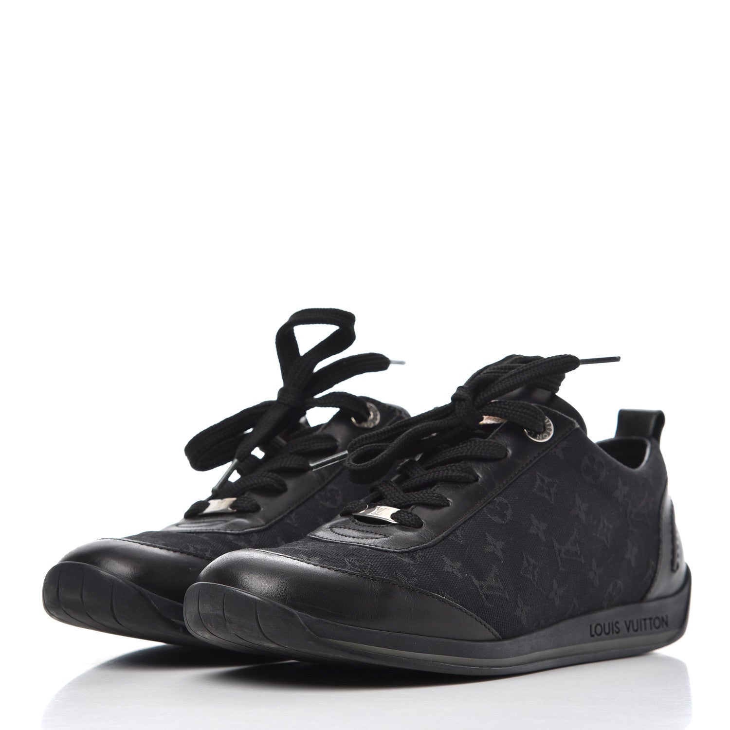 Louis Vuitton Monogram Idylle Sneakers 35.5 Black 3 of 18