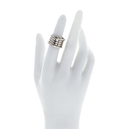 Bulgari 18K White Gold B.Zero1 Five-Band Ring 51 5.75 2 of 5