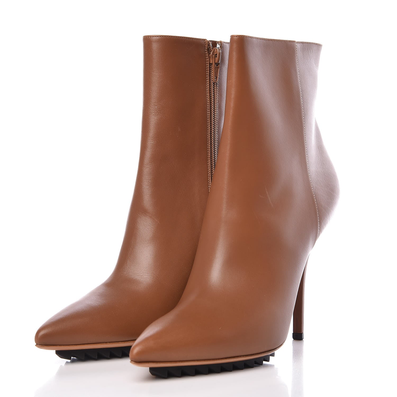 Givenchy Calfskin Strettoia Ankle Bootie 39.5 Caramel 3 of 12