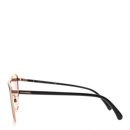Chanel Metal Cat Eye Sunglasses 4222 Light Pink 3 of 9