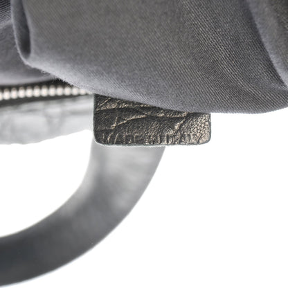 Givenchy Calfskin Crocodile Embossed Large Nightingale Black 8 of 8