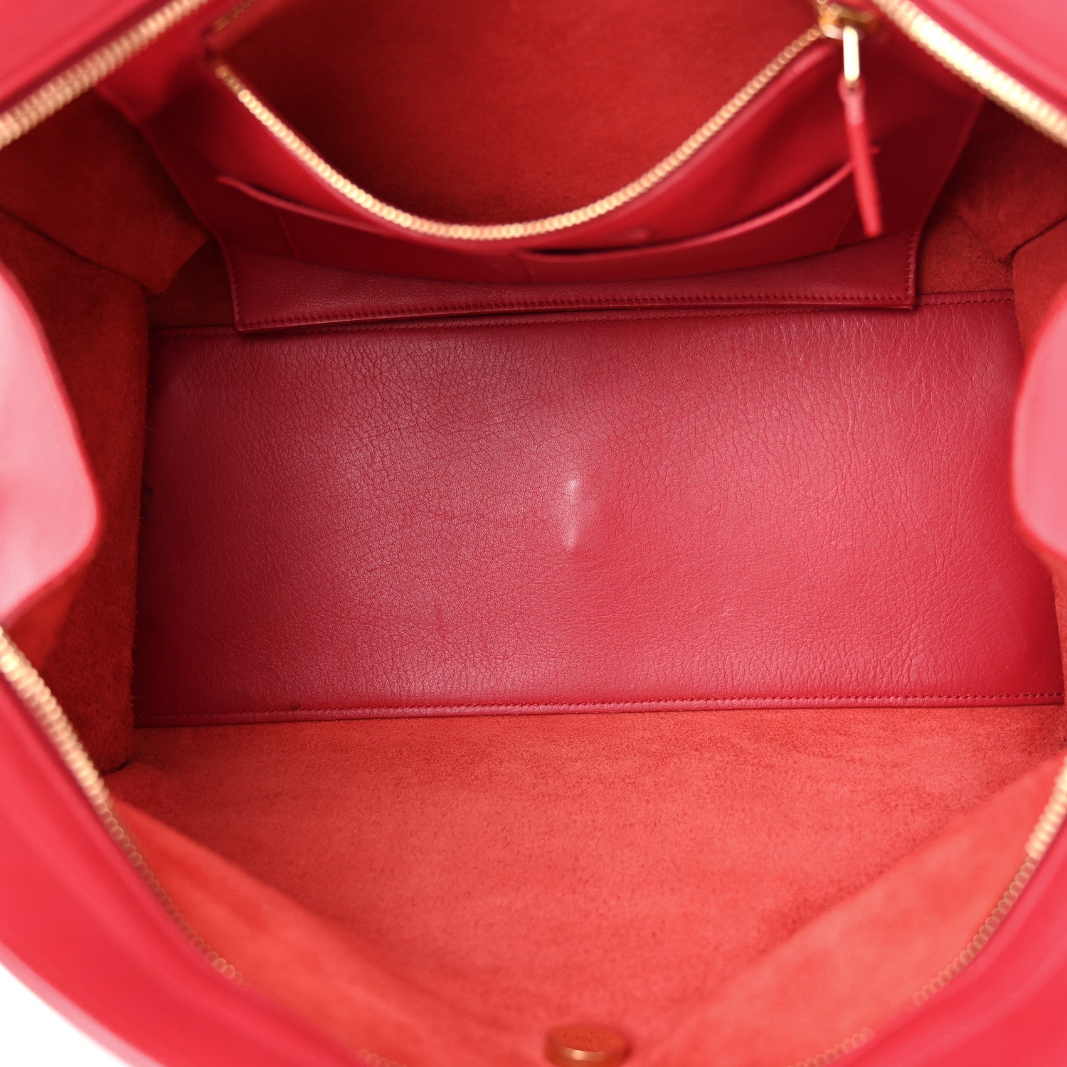 Saint Laurent Calfskin Medium Classic Y Cabas Red 5 of 21