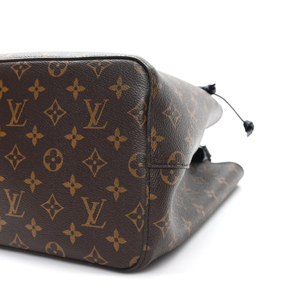Louis Vuitton Monogram Neonoe MM Black 9 of 10