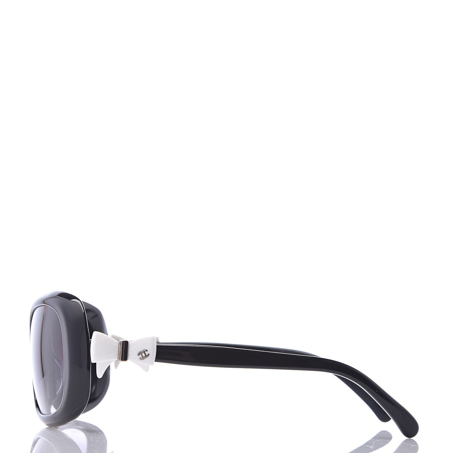 Chanel CC Bow Sunglasses 5170 Black 2 of 6