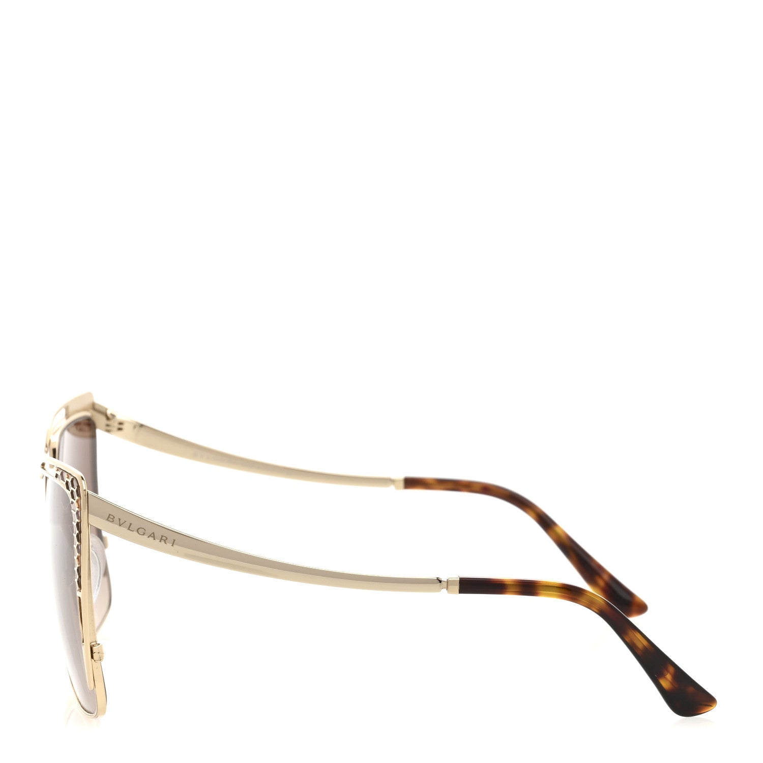 Bulgari Serpenti 6179 Sunglasses Brown Gold 3 of 7