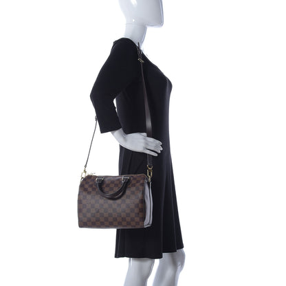 Louis Vuitton Damier Ebene Speedy Bandouliere 25 2 of 10
