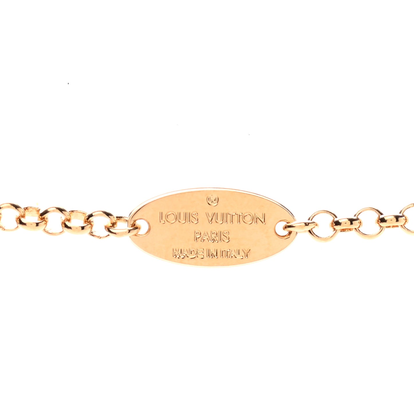 Metal Baby Louise Necklace Gold