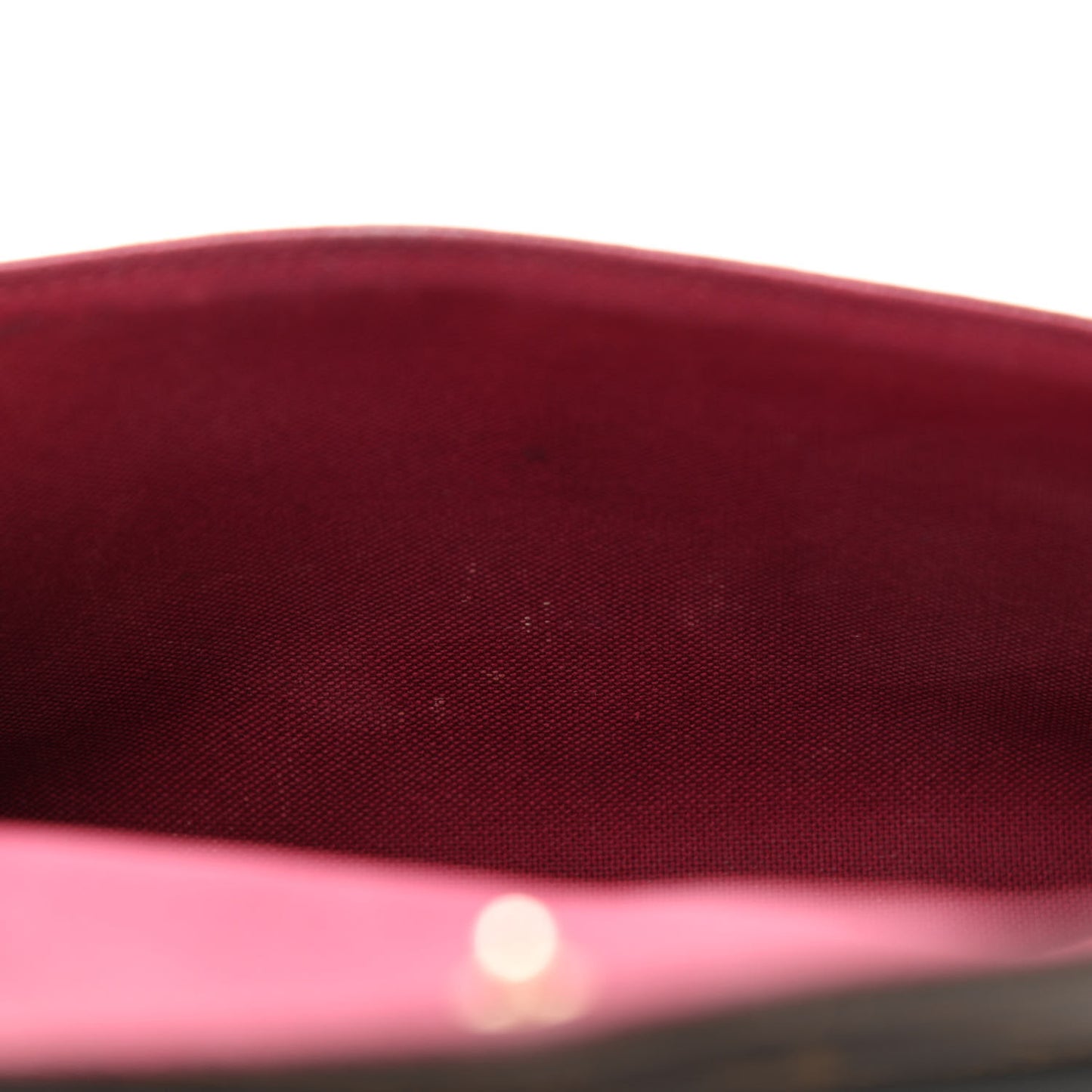 Monogram Pochette Felicie Chain Wallet Fuchsia