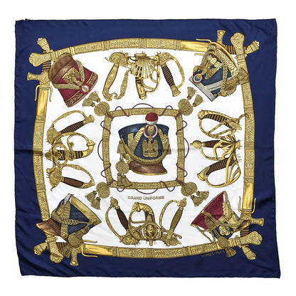Hermes Silk Grand Uniforme Scarf 90 1 of 8