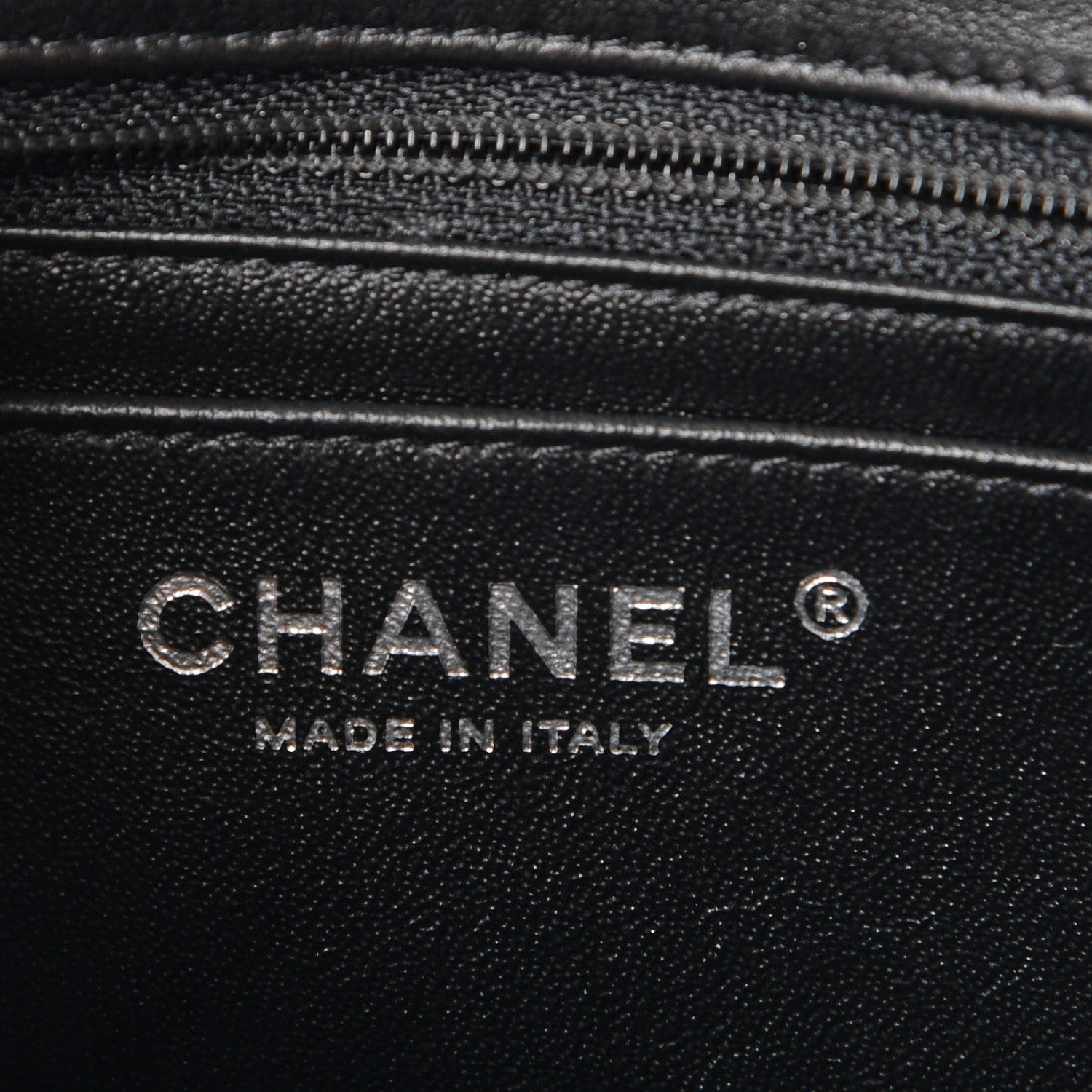 Chanel Lambskin Quilted Mini Square Flap Black 6 of 7
