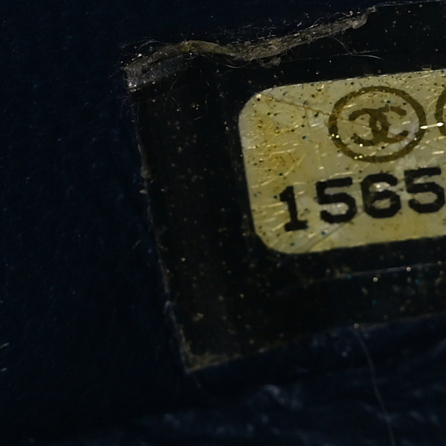 Caviar Quilted Jumbo Double Flap Navy Blue