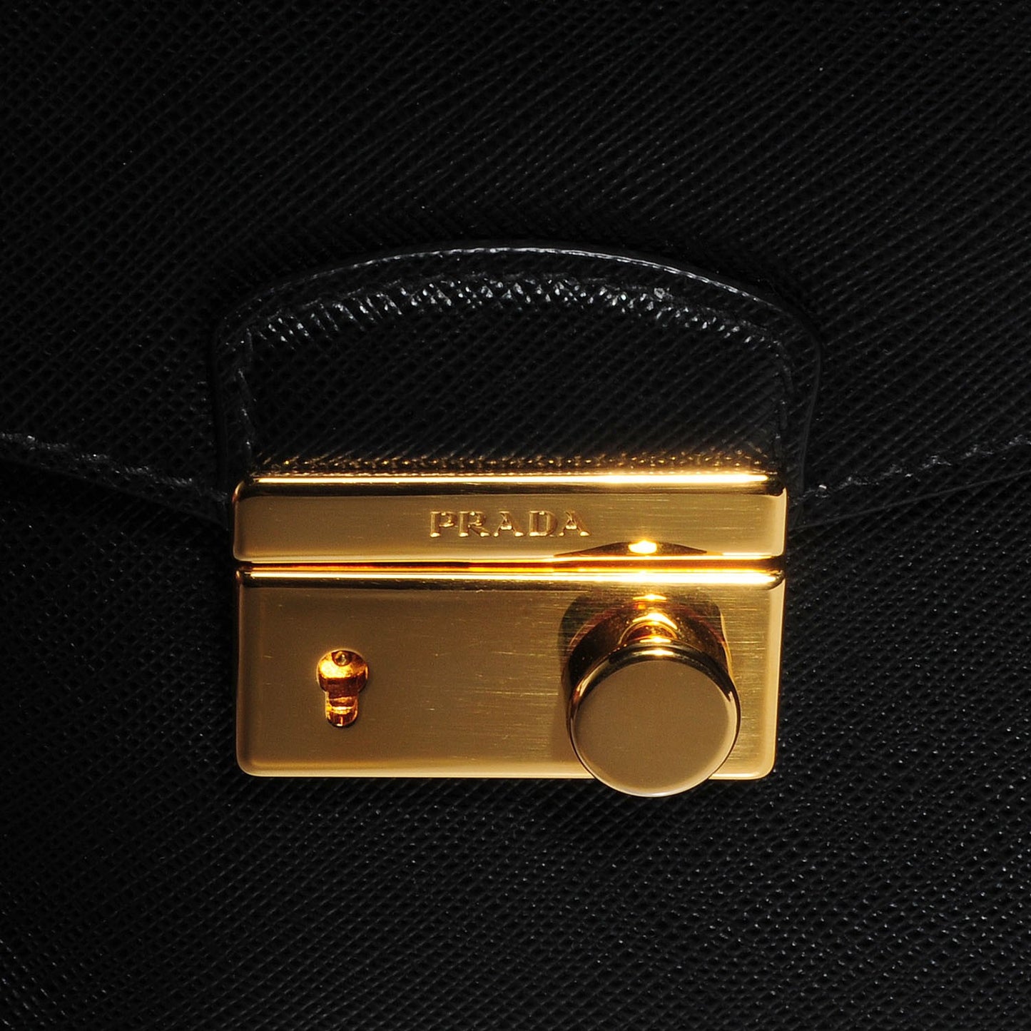 Saffiano Sound Clutch Nero Black