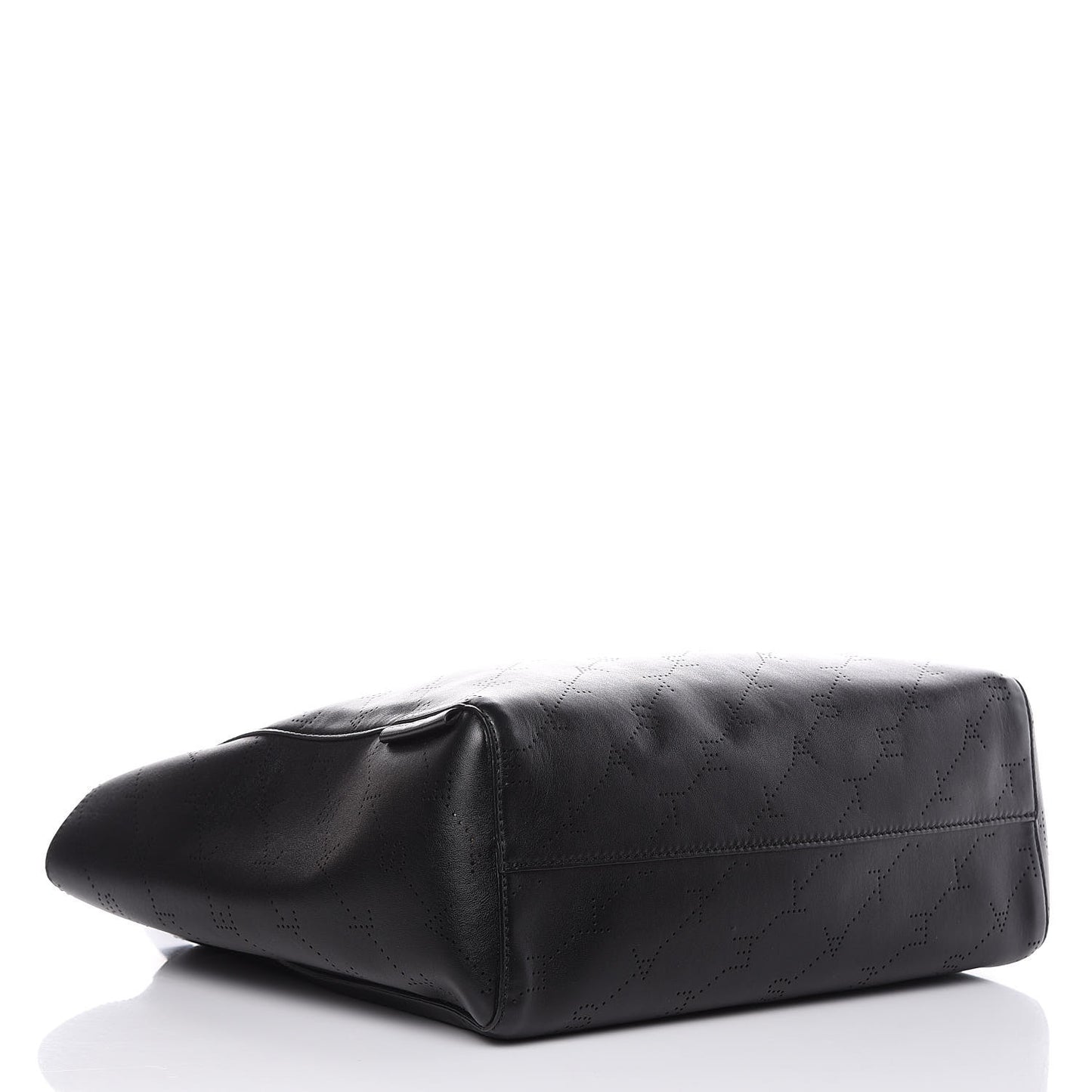 Eco Alter Nappa Perforated Logo Tote Black