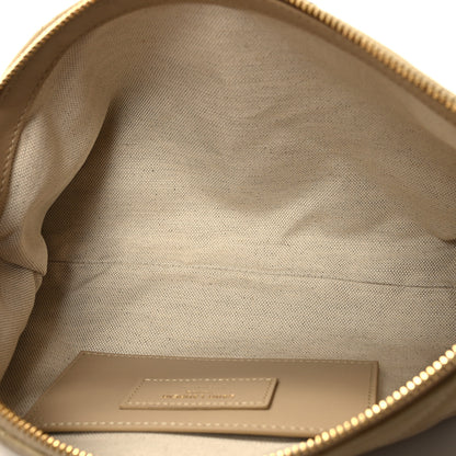 Saint Laurent Nubuck Suede Quilted Maxi Icare Shopping Tote Beige 7 of 12