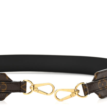 Louis Vuitton Monogram Bandouliere Shoulder Strap Black 3 of 6