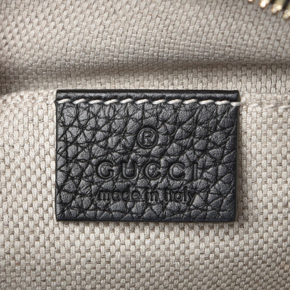 Gucci Pebbled Calfskin Small Soho Disco Bag Black 6 of 8