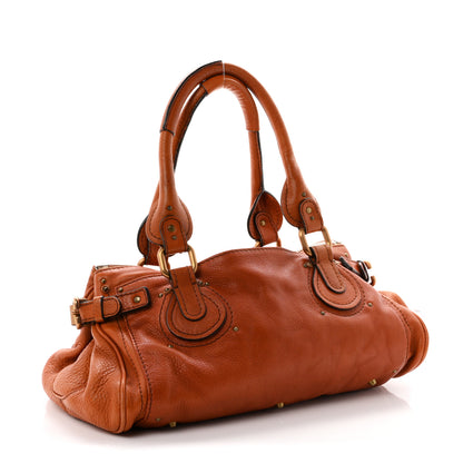 Chloe Calfskin Medium Paddington Satchel Ecureil Brown 3 of 10