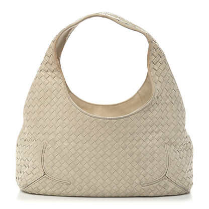 Bottega Veneta Nappa Intrecciato Ball Hobo White 1 of 17