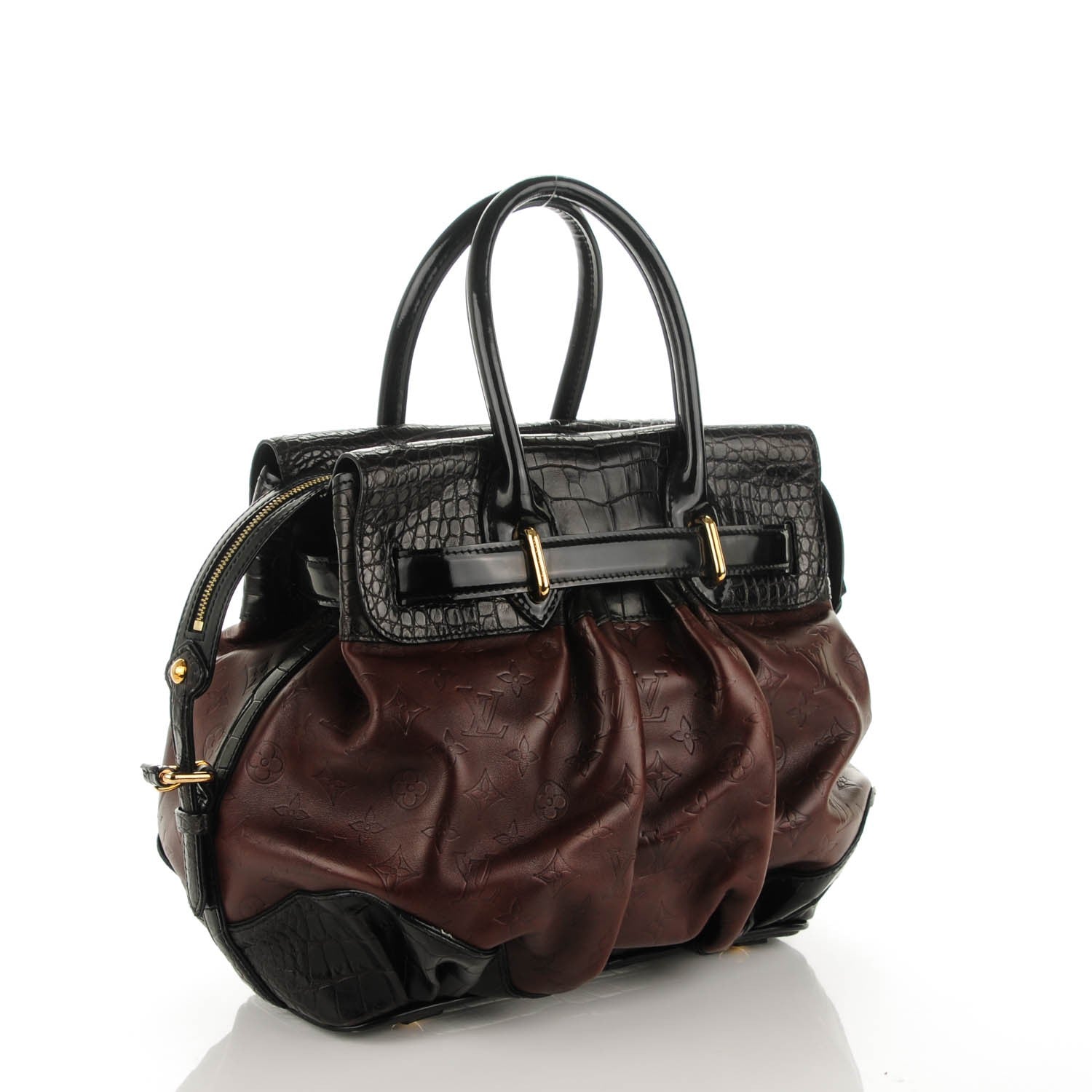Louis Vuitton Monogram Embossed Alligator Les Extraordinaires City Steamer 3 of 7