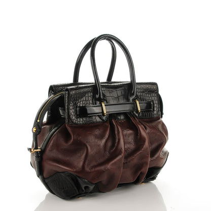 Louis Vuitton Monogram Embossed Alligator Les Extraordinaires City Steamer 3 of 7
