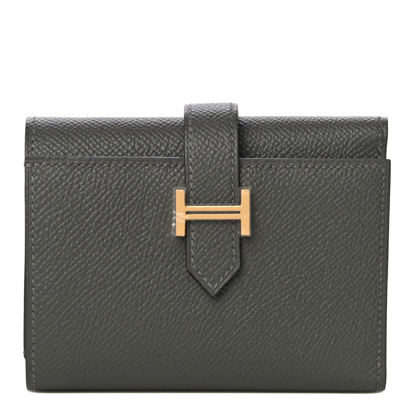 Epsom Tri-Fold Compact Bearn Wallet Gris Meyer