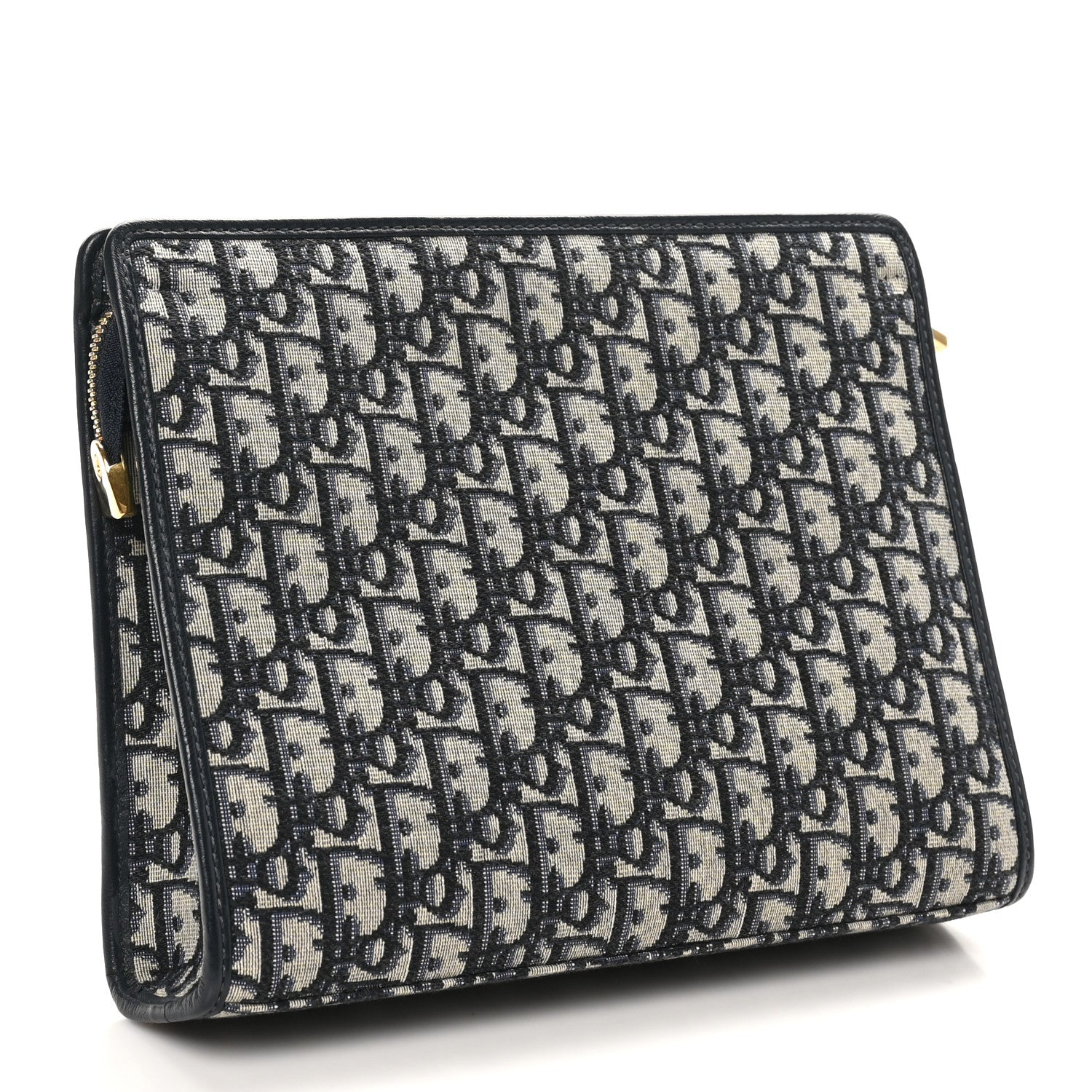 Christian Dior Oblique 30 Montaigne Pouch Blue 3 of 8