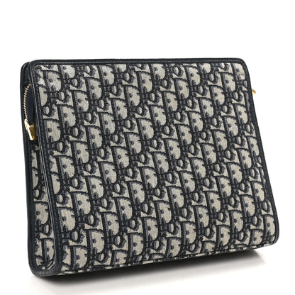 Christian Dior Oblique 30 Montaigne Pouch Blue 3 of 8