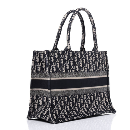 Christian Dior Oblique Medium Book Tote Blue Multicolor 3 of 12