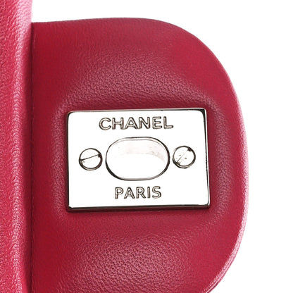 Chanel Lambskin Quilted Small Double Flap Pink 7 of 11