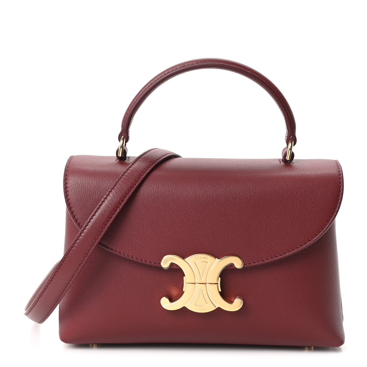 Celine Supple Grained Calfskin Teen Nino Light Burgundy 1 of 10
