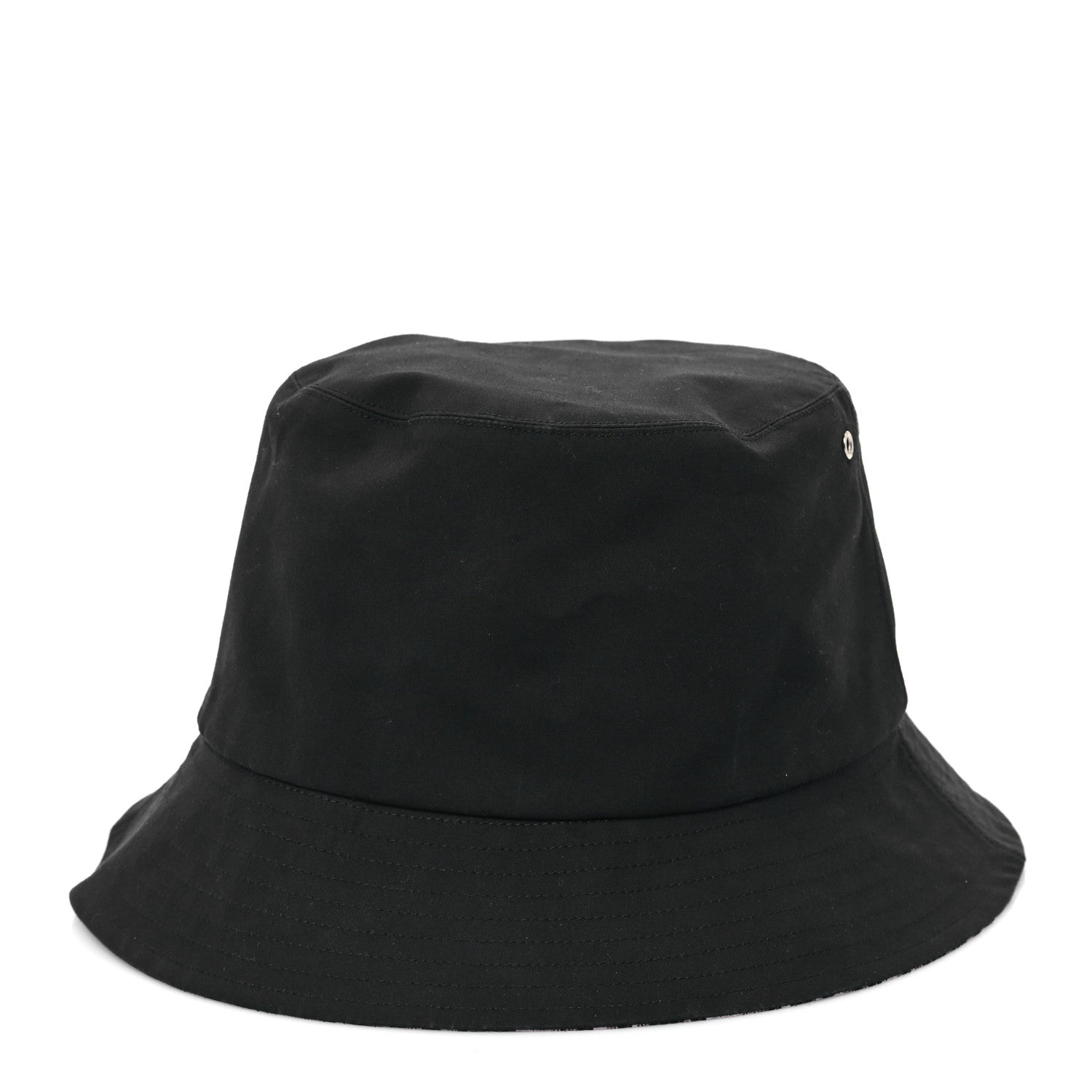 Christian Dior Oblique Reversible Teddy-D Brim Bucket Hat 58 Black 7 of 13