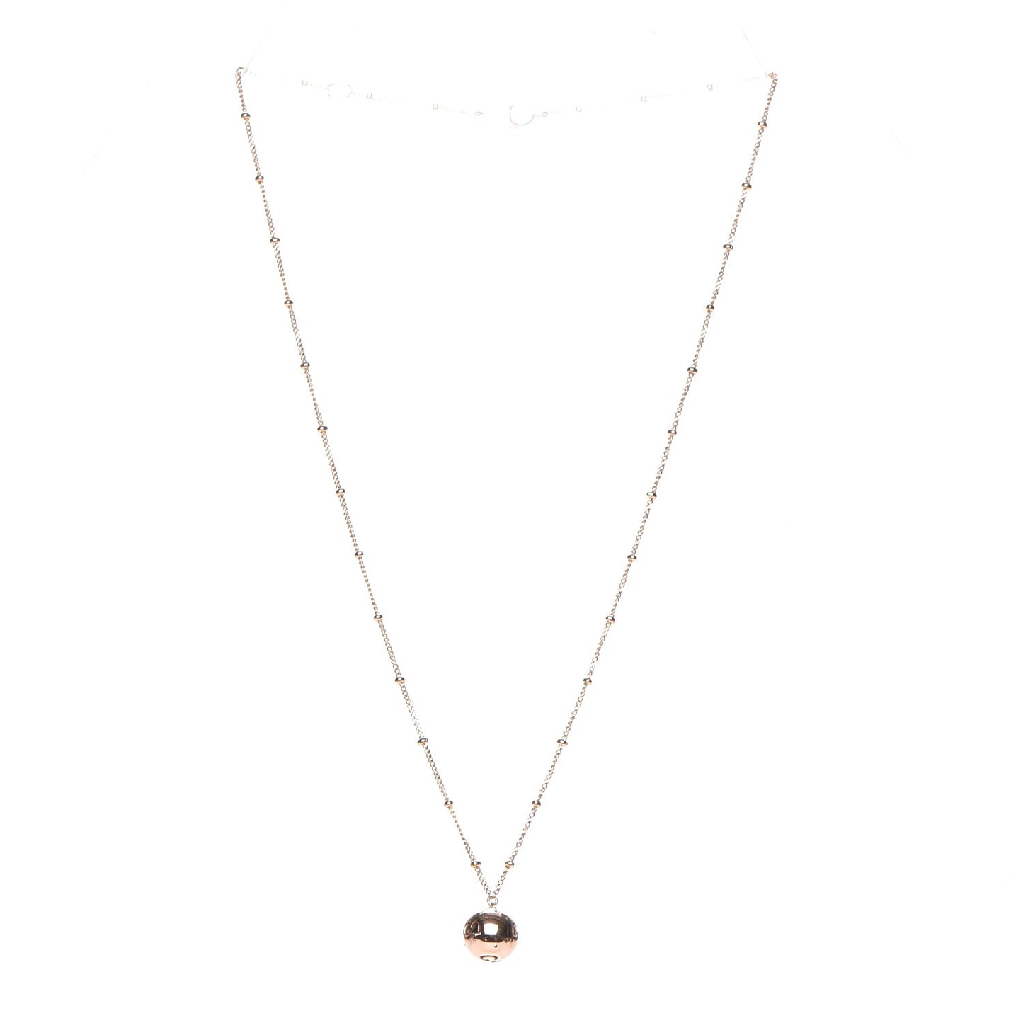 18K Rose Gold Guccissima Pedant Necklace