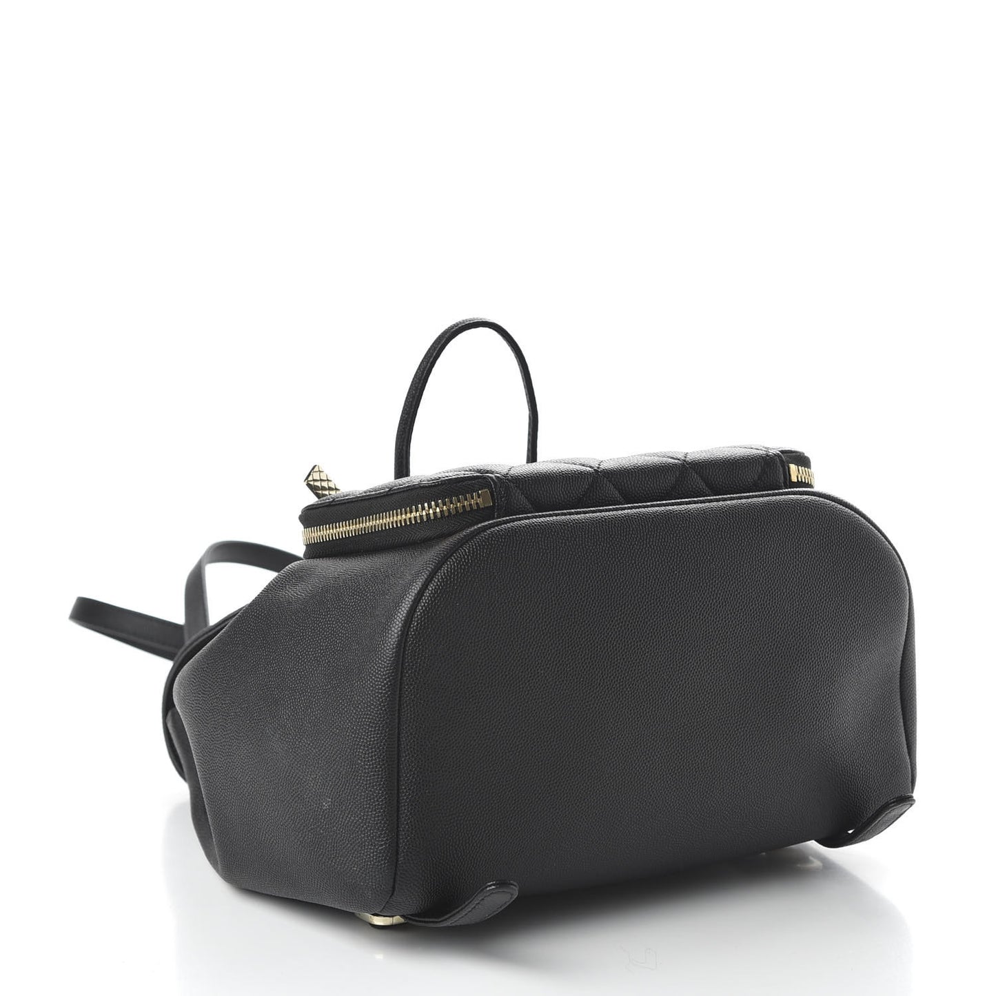 Caviar Quilted Business Affinity Backpack Black