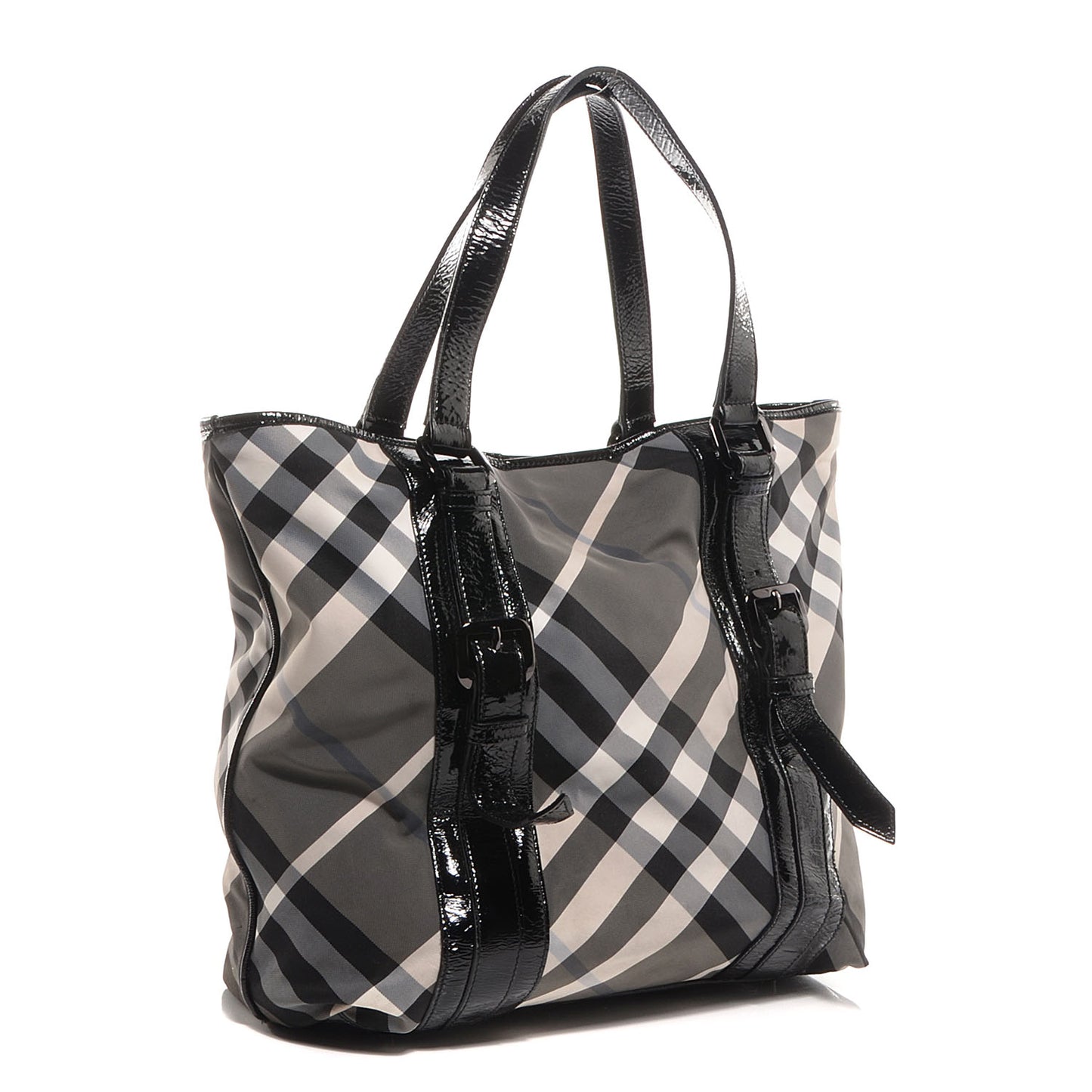 Nylon Beat Check Medium Victoria Tote