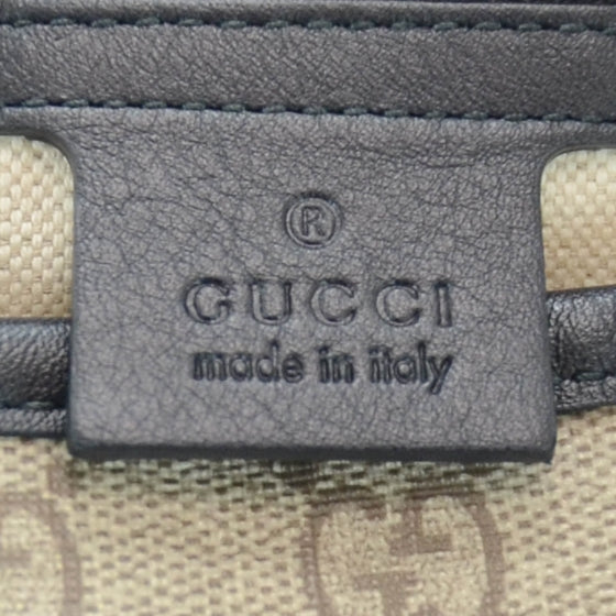 GG Plus Monogram Medium Italy Flag Unicef Tote Green