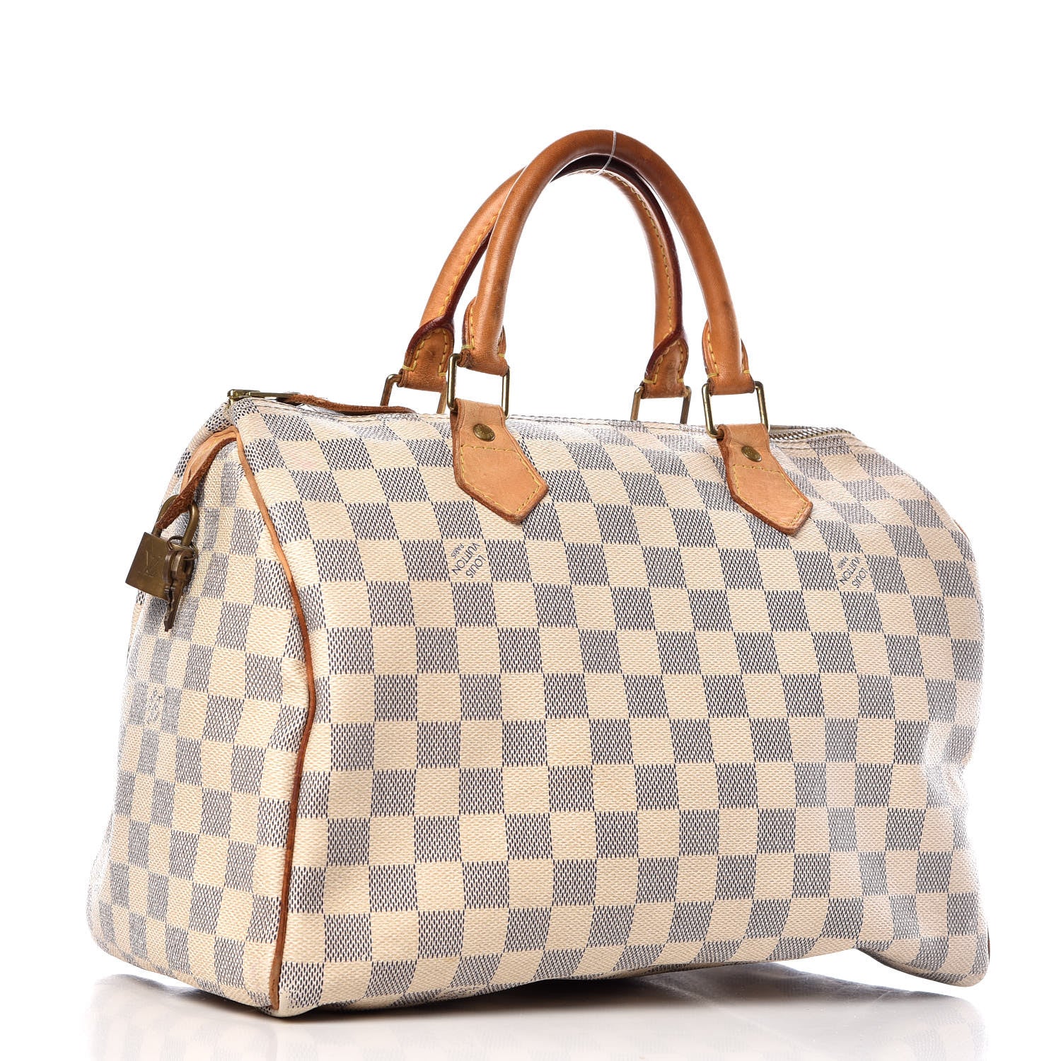 Louis Vuitton Damier Azur Speedy 30 3 of 32