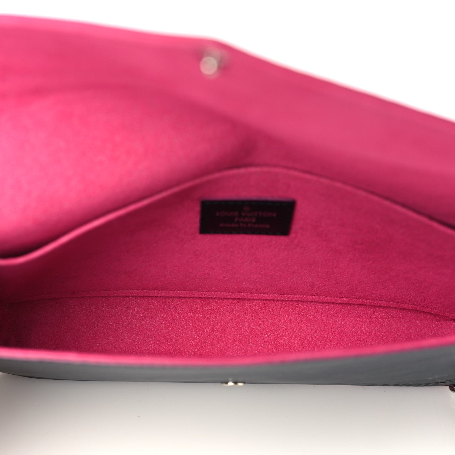 Louis Vuitton Epi Pochette Felicie Black Hot Pink 6 of 7
