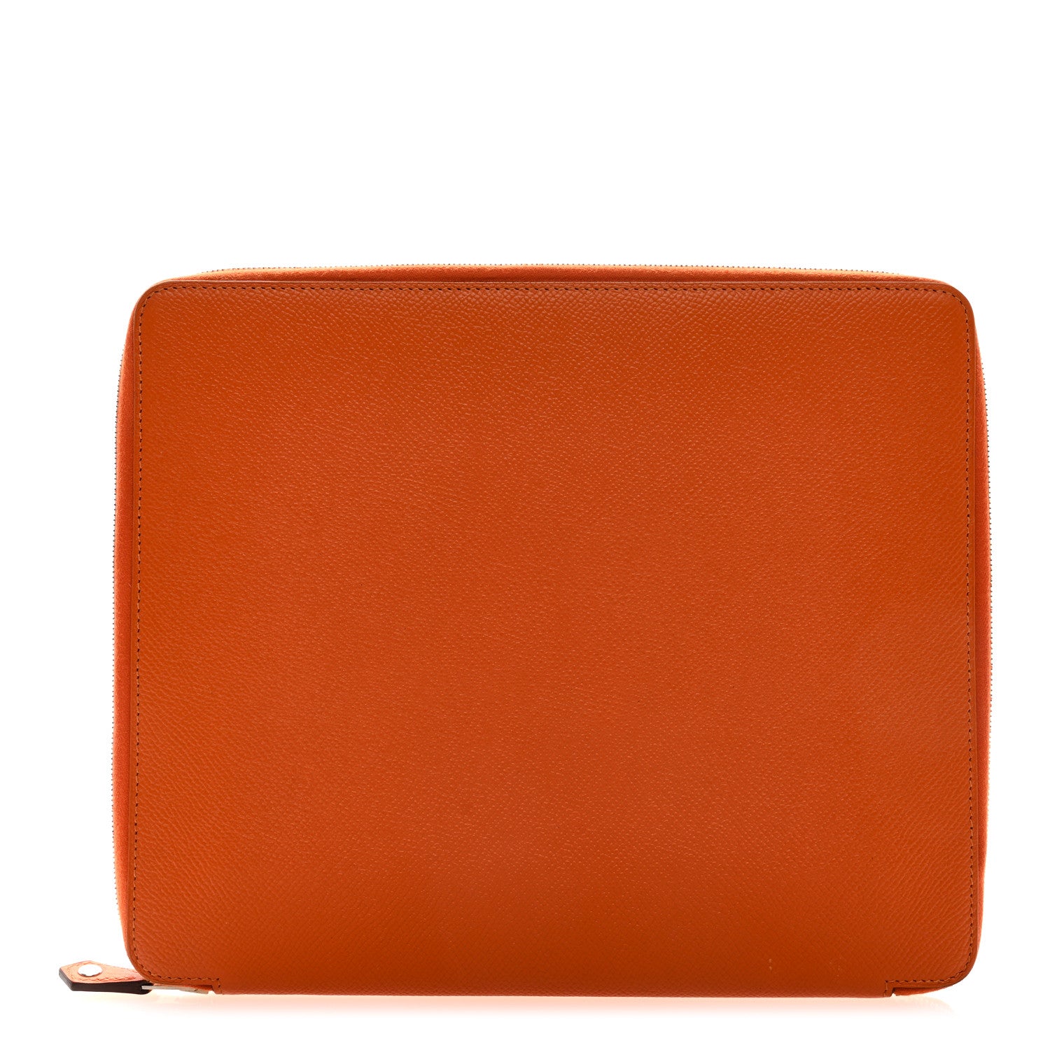 Hermes Epsom E-Zip iPad Notebook Cover Orange 1 of 6