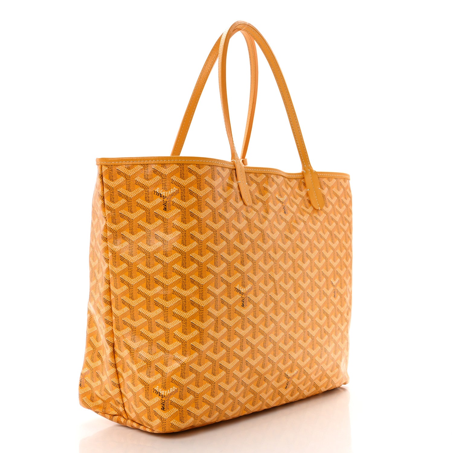 Goyard Goyardine Saint Louis PM Yellow 4 of 9