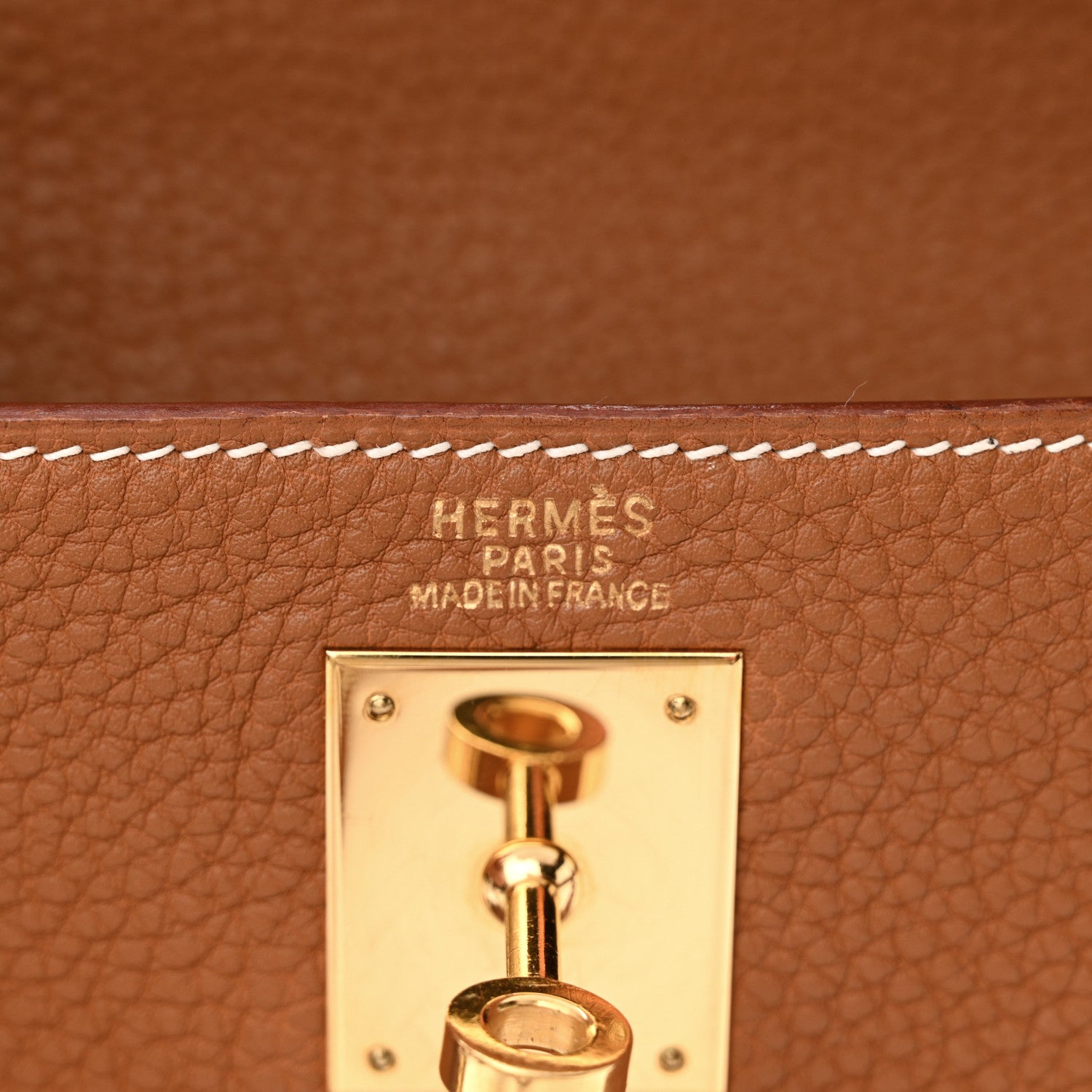 Hermes Togo Kelly Retourne 32 Gold 6 of 12