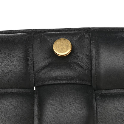 Bottega Veneta Lambskin Maxi Intreccio Padded Chain Cassette Crossbody Bag Black 10 of 13